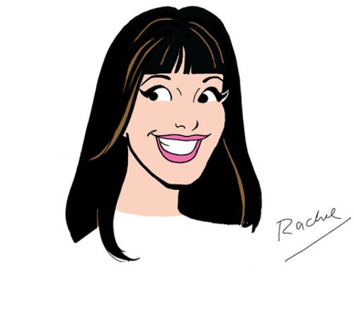 Conheçam a versão em desenho da Rachel pra revista “Archie”