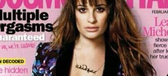Lea Michele na capa da Cosmopolitan
