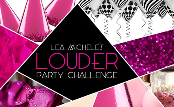 Lea Michele “Party Challenge”