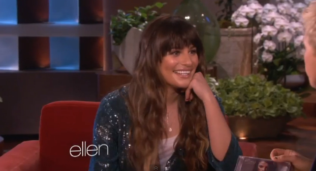 [VÍDEO] Lea Michele no programa da Ellen