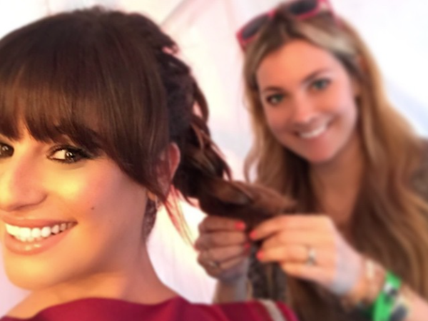Conheça a mulher por trás dos cabelos maravilhosos de Lea Michele