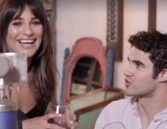 Lea Michele faz festa do pijama com antigo amigo de elenco – e estamos seriamente com inveja
