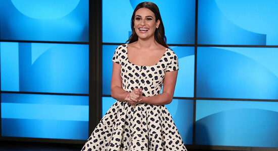 Lea Michele é a apresentadora convidada do ‘The Ellen Degeneres Show’